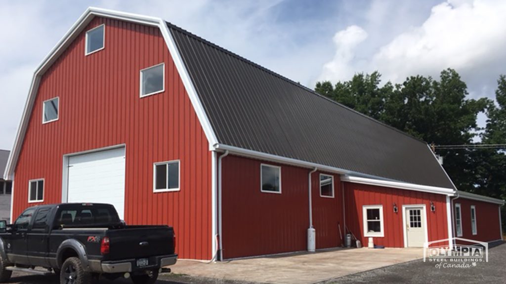 red gambrel barn